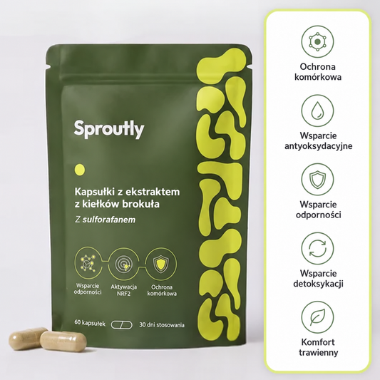 Sproutly Ekstrakt z kiełków brokułu